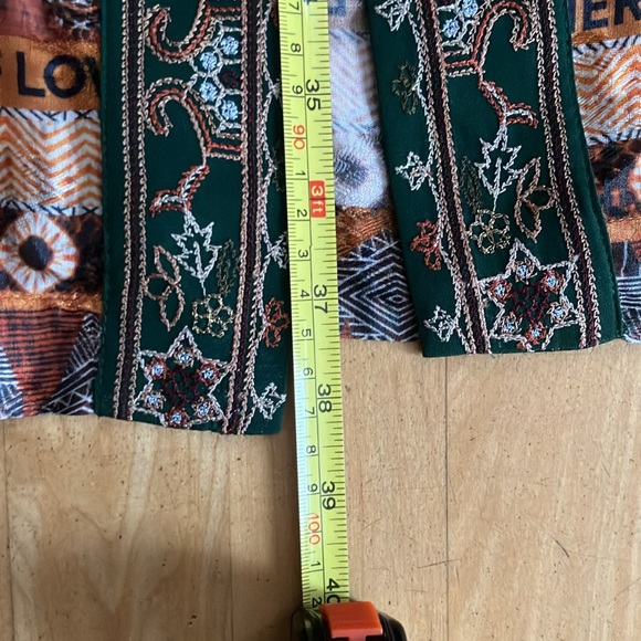 NEW Desigual safari kimono giraffe robe jacket Medium - Picture 11 of 15